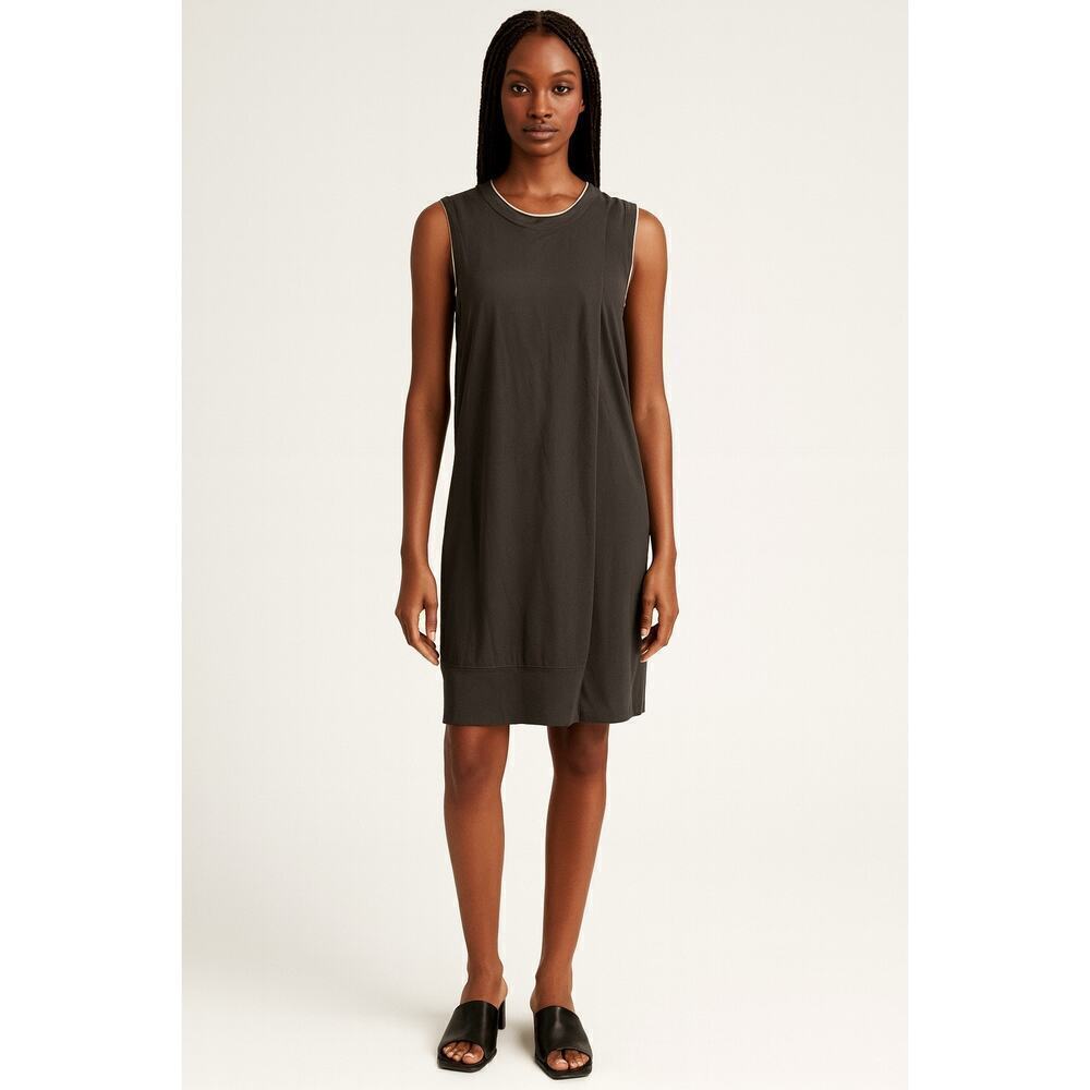 Rag & Bone Women’s Charcoal Black Sleeveless Shift Dress Size Small Casual